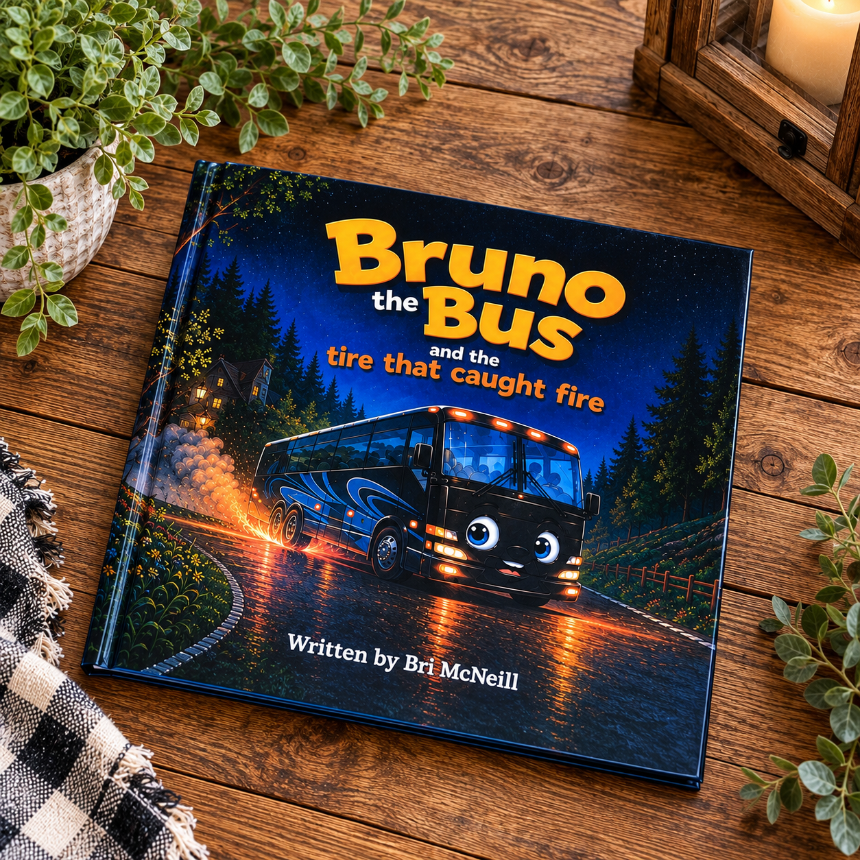 Bruno the Bus and the Tire that Caught Fire