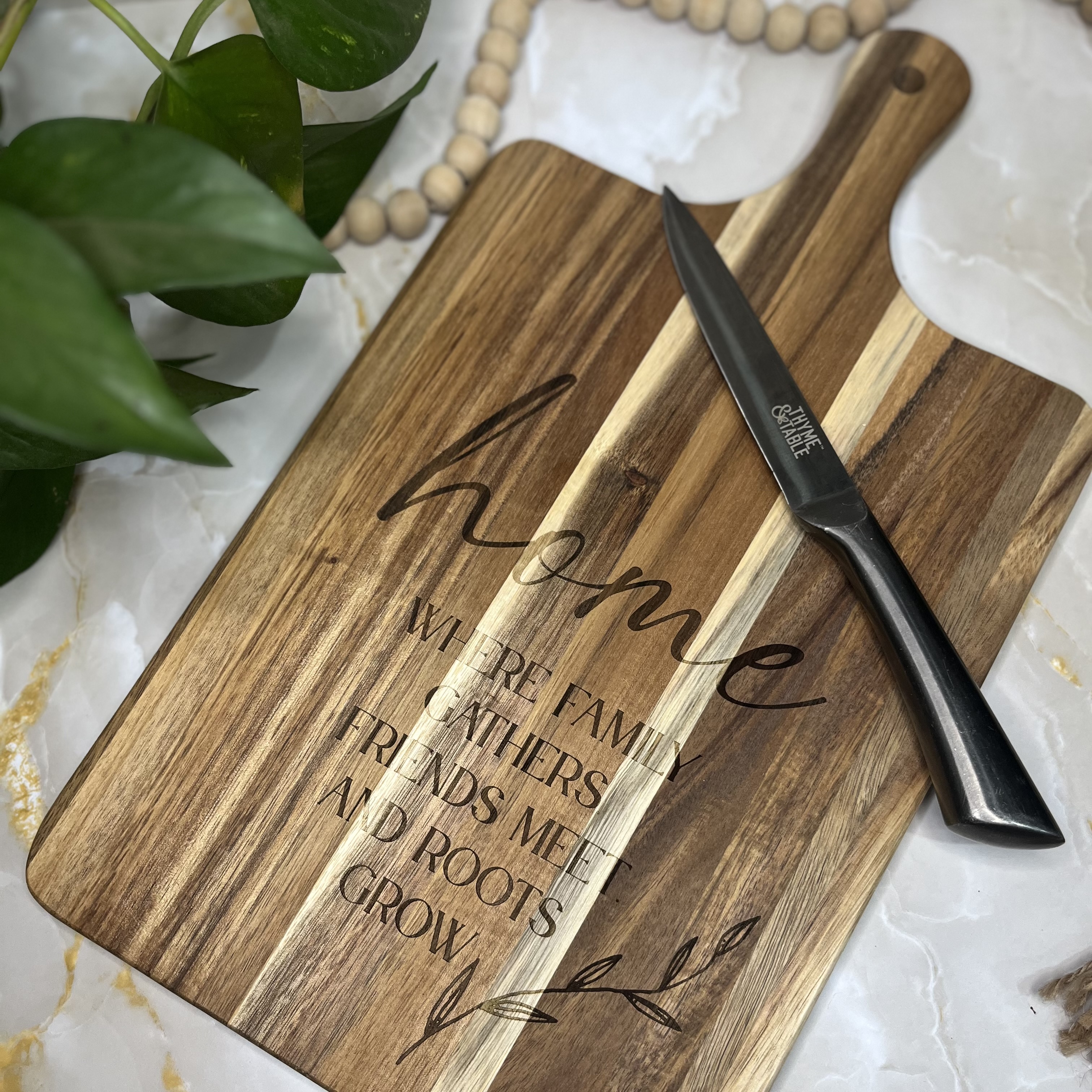 "Home" Cutting Board